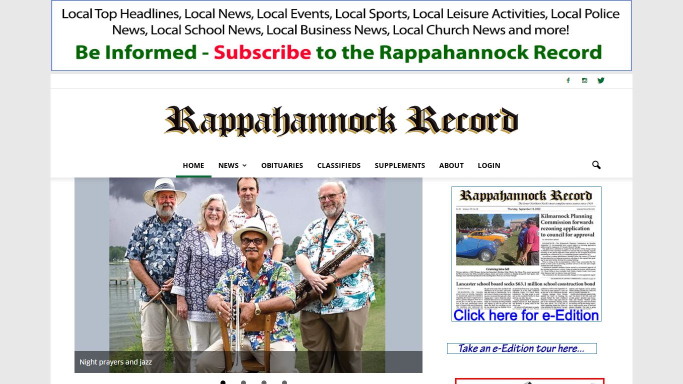 Rappahannock Record | Serving the Northern Neck of Virginia